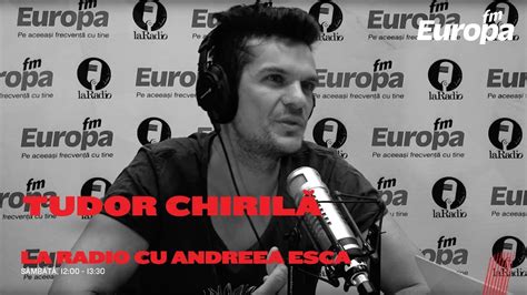 Tudor Chirilă este la Radio 